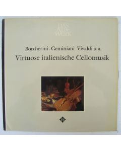 Anner Bylsma • Virtuose italianische Cellomusik LP