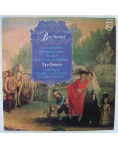 Boccherini (1743-1805) • Guitar Quintets Nos. 3 & 9 "La Ritirata di Madrid" LP