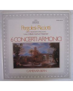Pergolesi | Ricciotti | van Wassenaer • 6 Concerti armonici LP