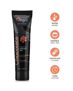 ORGIE - SCHOKOLADEN-SCHMIERGEL AUF WASSERBASIS, 100 ML