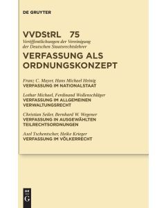 Verfassung als Ordnungskonzept