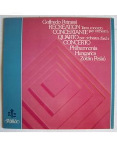 Goffredo Petrassi (1904-2003) • Récréation concertante | Quarto Concerto LP