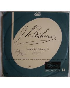 Johannes Brahms (1833-1897) • Sinfonie Nr. 2 D-dur op. 73 LP
