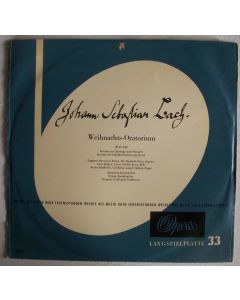 Johann Sebastian Bach (1685-1750) • Weihnachts-Oratorium, Teil 3 LP