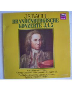 Johann Sebastian Bach (1685-1750) • Brandenburgische Konzerte 3, 4, 5 LP-6