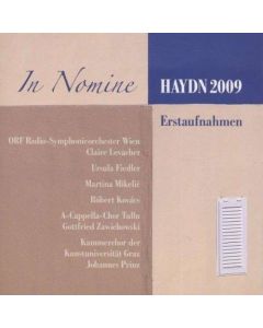 In Nomine • Erstaufnahmen im Haydn Jahr 2009 CD