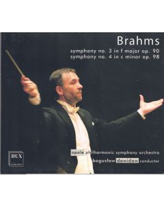 Boguslaw Dawidow: Johannes Brahms (1833-1897) • Symphonies Nos. 3 & 4 CD