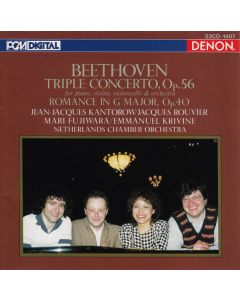 Fujiwara | Rouvier | Kantorow: Beethoven (1770-1827) • Triple Concerto CD