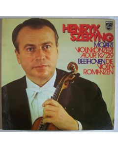 Henryk Szeryng: Wolfgang Amadeus Mozart (1756-1791) • Violinkonzert A-Dur KV 219 LP