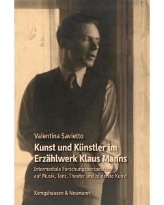 Valentina Savietto • Kunst und Künstler im Erzählwerk Klaus Manns
