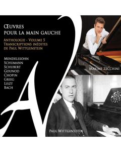 Maxime Zecchini • Oeuvres pour la Main gauche - Anthologie - Volume 5 CD