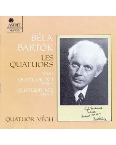 Béla Bartók (1881-1945) • Les Quatuors - Tome I CD • Quatuor Végh