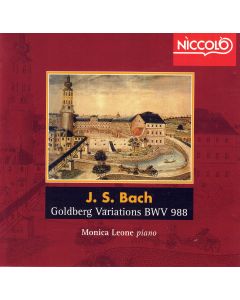 Johann Sebastian Bach (1685-1750) • Goldberg Variations CD • Monica Leone
