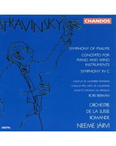 Igor Stravinsky (1882-1971) • Symphony of Psalms etc. CD