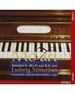 Wolfgang Amadeus Mozart (1756-1791) • Sonates Volume 2 CD • Ludwig Sémerjian