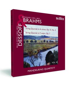 Mandelring Quartett • Johannes Brahms, Felix Otto Dessoff | String Quartets CD