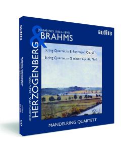 Mandelring Quartett • Brahms, von Herzogenberg | String Quartets CD