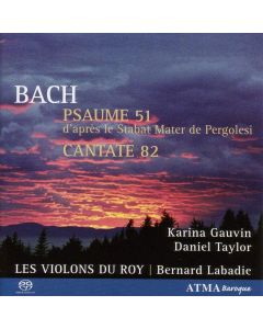 Johann Sebastian Bach (1685-1750) • Psaume 51 | Cantate 82 SACD