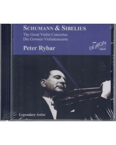Peter Rybar: Schumann & Sibelius • The Great Violin Concertos CD