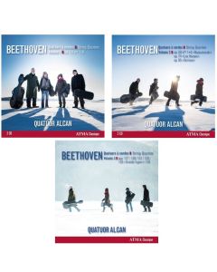 Beethoven • Quatuors à cordes | String Quartets Volume 1-3 8 CDs • Quatuor Alcan