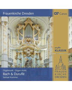 Frauenkirche Dresden • Orgelmusik | Organ music - Bach & Duruflé CD