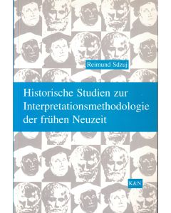 Sdzuj • Historische Studien zur Interpretationsmethodologie der frühen Neuzeit