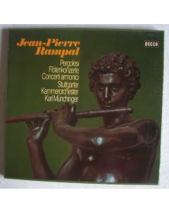 Pergolesi (1710-1736) • Flötenkonzerte 2 LPs • Jean-Pierre Rampal