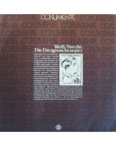 Kurt Weill (1900-1950) / Bertolt Brecht (1898-1956) • Die Dreigroschenoper LP