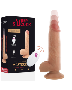 CYBER SILICOCK - FERNBEDIENUNG REALISTISCH MASTER BEN 23.88 CM -O- 4.3 CM