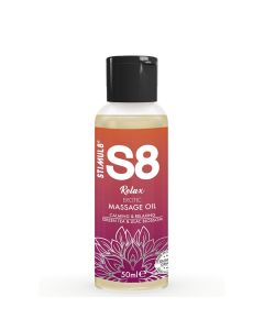 STIMUL8 - S8 RELAX EROTISCHES MASSAGEÖL GRÜNER TEE 50 ML