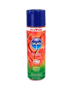 SKINS – FRUCHTIGES, WASSERBASIS-GLÄTTER WASSERMELONE 130 ML