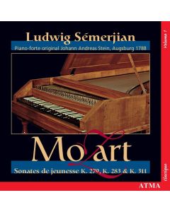 Wolfgang Amadeus Mozart (1756-1791) • Sonates Volume 1 CD • Ludwig Sémerjian