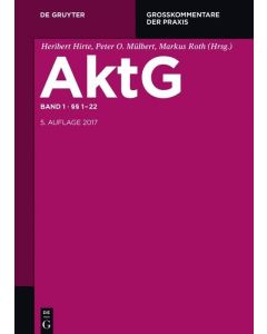AktG, Band 1 - §§ 1-22