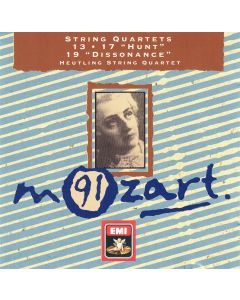 Mozart: String Quartets 13, "Hunt", 19 "Dissonance" CD • Heutling String Quartet