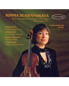 Rimma Sushanskaya • Prokofiev, Shostakovich, Schnittke CD