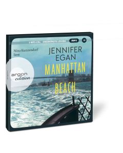 Jennifer Egan • Manhattan Beach 3 MP3-CDs