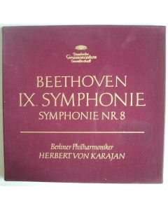 Ludwig van Beethoven (1770-1827) • IX. Symphonie | Symphonie Nr. 8 2 LP-Box