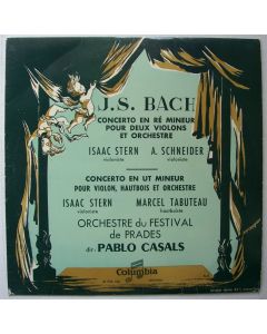 Johann Sebastian Bach (1685-1750) • Concerto en ré mineur pour deux Violons LP