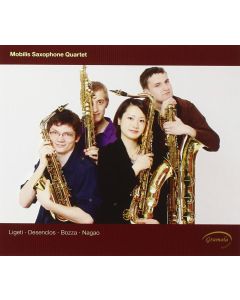 Mobilis Saxophone Quartet • Ligeti, Desenclos, Bozza, Nagao CD