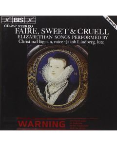 Faire, Sweet & Cruell CD