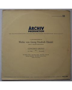 Georg Friedrich Händel (1685-1759) • Concerti grossi op. 6 Nr. 5 & 6 LP