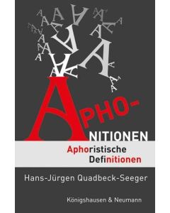 Hans-Jürgen Quadbeck-Seeger • Aphonitionen