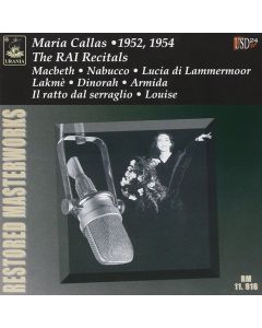 Maria Callas • The RAI Recital CD