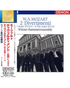 Wolfgang Amadeus Mozart (1756-1791) • 2 Divertimenti CD