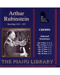 Arthur Rubinstein: Frédéric Chopin (1810-1849) • Recordings 1936-1937 CD