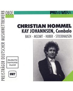 Christian Hommel • Bach | Mozart | Huber | Stockhausen CD