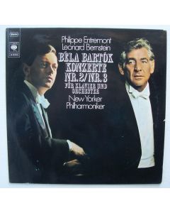 Philippe Entremont & Leonard Bernstein: Bartók (1881-1945) • Konzerte Nr. 2 & 3 LP