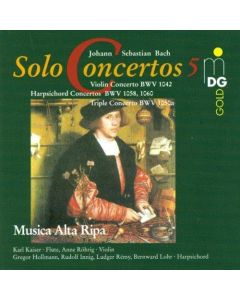 Johann Sebastian Bach (1685-1750) • Solo Concertos Vol. 5 CD