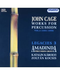 John Cage (1912-1992) • Works for Percussion Vol. 2 (1941-1950) CD
