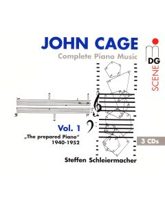 John Cage (1912-1922) • Complete Piano Music Vol. 1 3 CDs